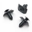 Screw Fit Bumper Mounting, Rectangular Collar, Black