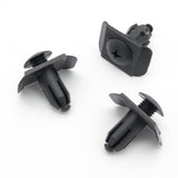 Screw Fit Bumper Mounting, Rectangular Collar, Black