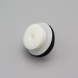 Exterior Side Moulding & Trim Clip, White with Washer - image 3