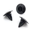 Plastic Plug, Grommet, Black