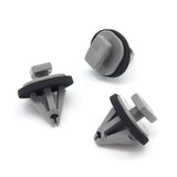 Trim Moulding Clip, Grey with Washer