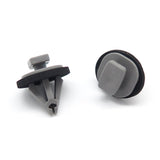 Trim Moulding Clip, Grey with Washer - image 3