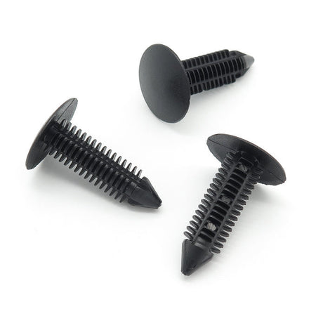 7mm Fir Tree Clip, 18mm Head, Black