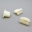 Screw Grommet, Oval, White