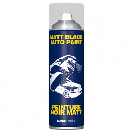 P-Pro Matt Blk Automotive Paint 500ml.