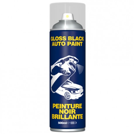 P-Pro Gloss Blk Automotive Paint 500ml.