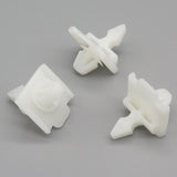 Exterior Moulding Clip, White