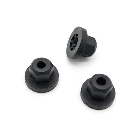Nut, Plastic, Threadless, 16mm Collar