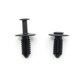 Push Fit Plastic Rivet, 6.5mm Hole, 16mm Collar, Black - image 3