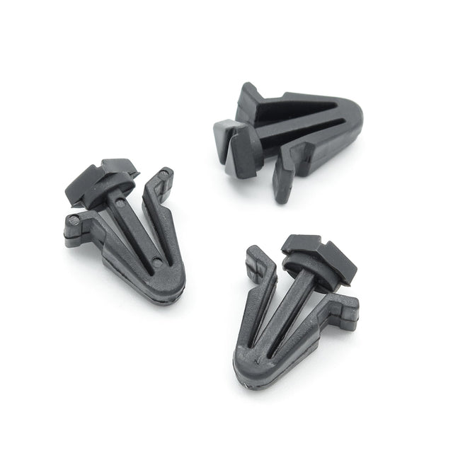 Grille and Trim Fastener Clip, Grey