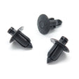 Push Fit Rivet, Black