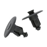 Push Fit Plastic Rivet, Black - image 3
