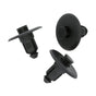 Push Fit Plastic Rivet, Black