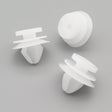 Plastic Fastener, Trim & Moulding Clip, White