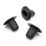 Plastic Grommet, Plug, Insert, Black