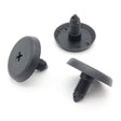 Screw Plug Caps, Black