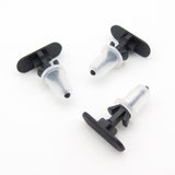Rubber Weatherstrip Seal Clip, 6mm Hole