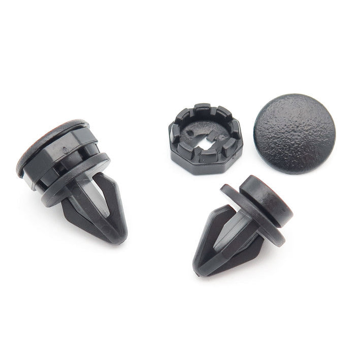 Parcel Shelf Clip, 3-Piece Black