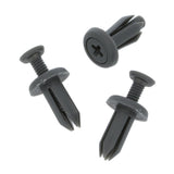 Screw Fit Fastener, 5.5mm Hole, Black