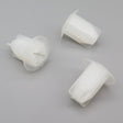 Plastic Screw Grommet, White