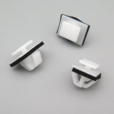 Exterior Trim Moulding Clip, White