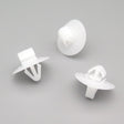 Body Moulding Clip, White