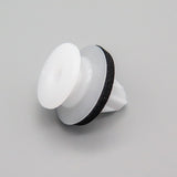 Trim Moulding Clip, White With Washer - image 3