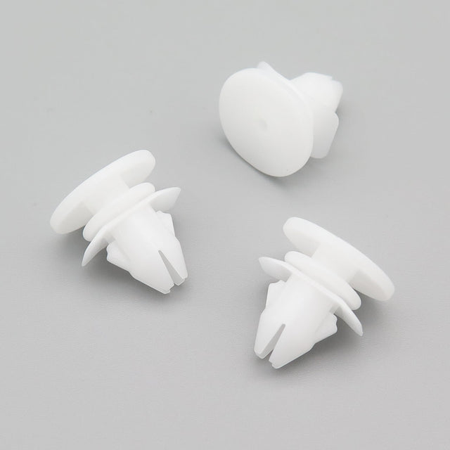 Side Moulding Clips, White