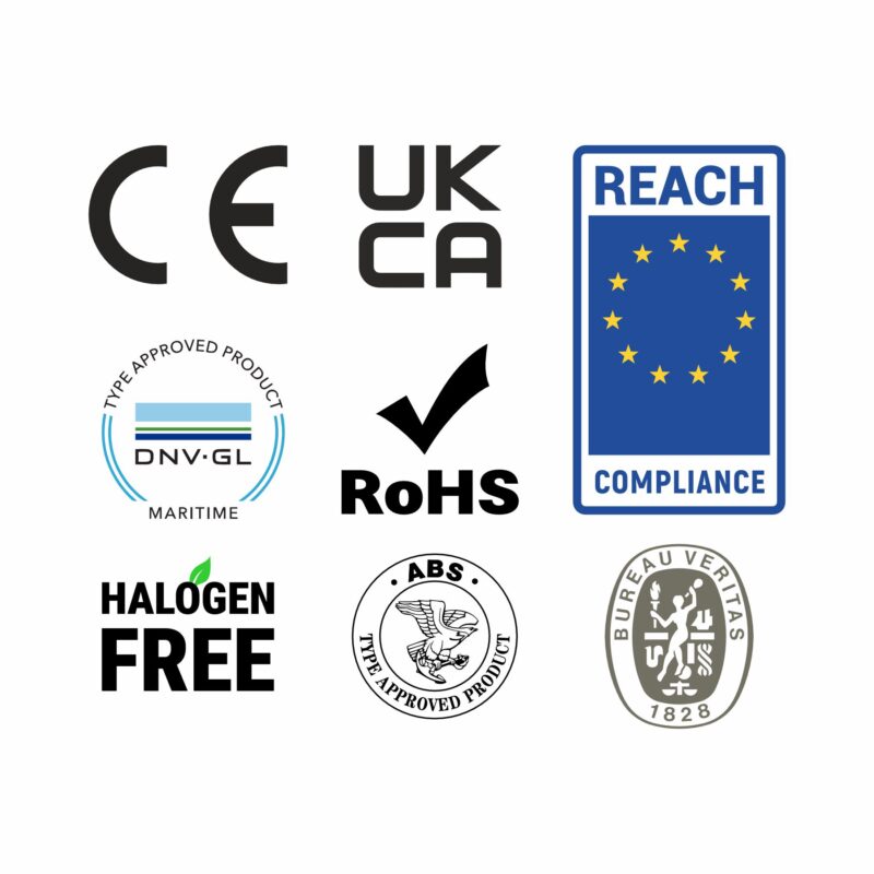 300 x 4.8mm Black Cable Ties - Pack of 100