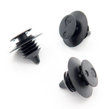 Interior Trim Panel Clip, Fir Tree Shaft, Black