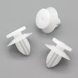 Trim Panel & Moulding Clip, White