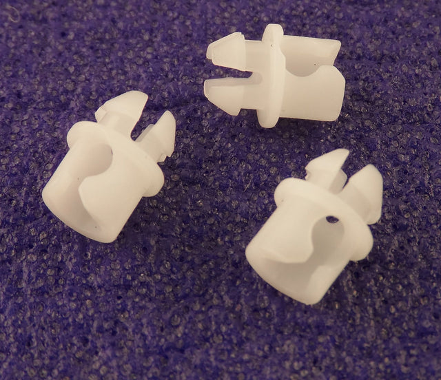 Door Pull Rod and Lock Connector, White