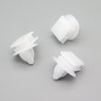 Sill Skirt Plastic Moulding Clip, White