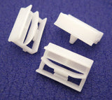 Exterior Moulding Clips, White v3