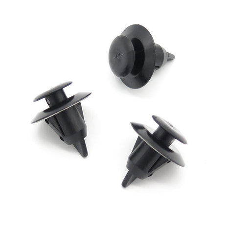 Trim Moulding Clips, Black with Washer